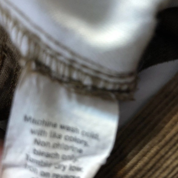 J Crew Womens Favorite Fit Corduroy Jeans Size 4R Brown Low Rise Bootcut - Picture 7 of 7